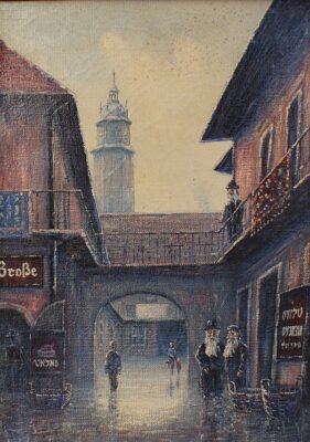 Kazimierz - a painting by Zbigniew Zabiegaj