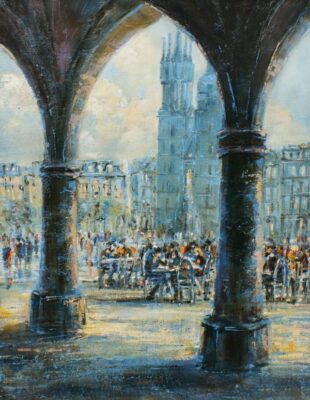 Kraków - a painting by Frydrych Danuta