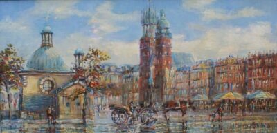 Kraków - a painting by Frydrych Danuta