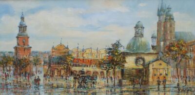 Kraków - a painting by Frydrych Danuta