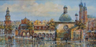 Kraków - a painting by Frydrych Danuta