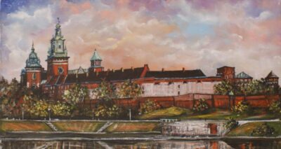 Wawel - a painting by Artur Partycki