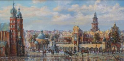 Kraków - a painting by Frydrych Danuta