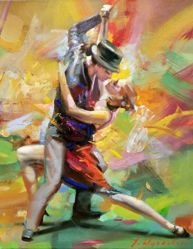 Salsa - a painting by Jan Wysocki