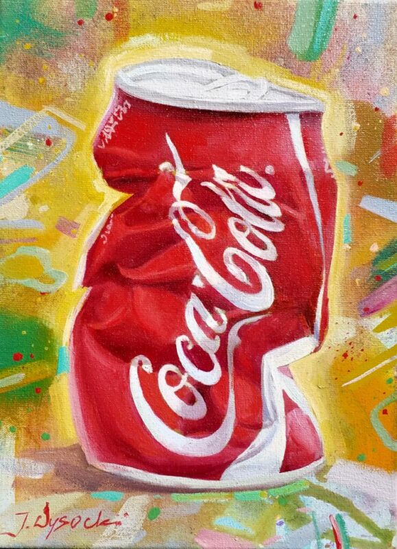 Coca cola - a painting by Jan Wysocki