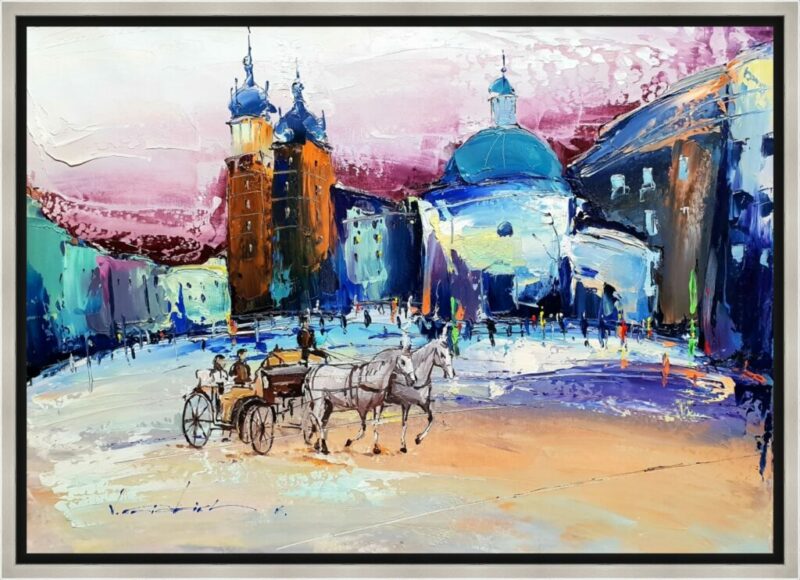 Kraków - a painting by Viktor Fridrikh