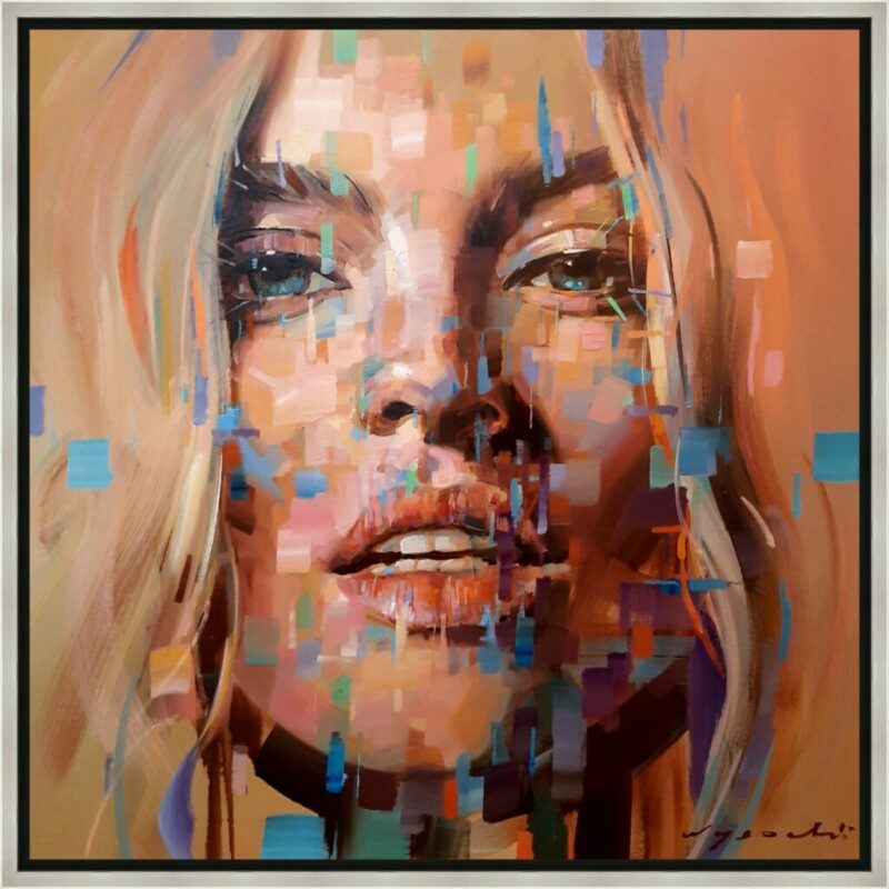 Blonde - a painting by Jan Wysocki