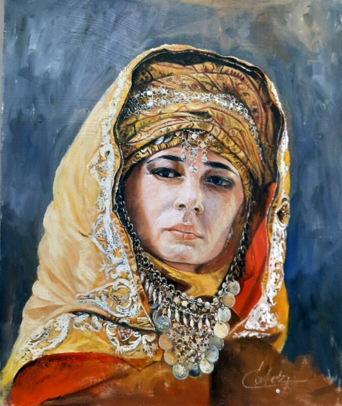 Księżniczka Sahary - a painting by Zbigniew Cortez Zając