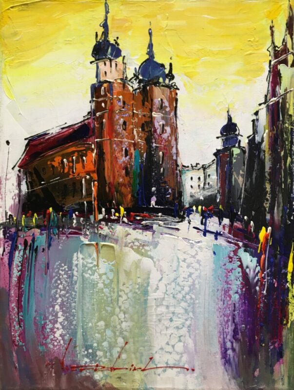 Kraków - a painting by Viktor Fridrikh