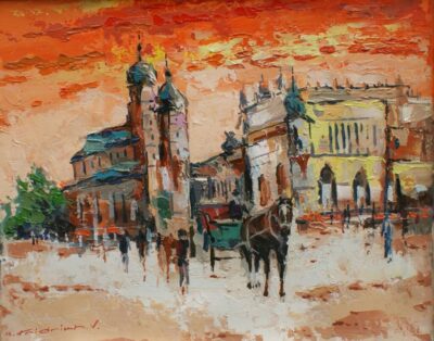 Kraków - a painting by Viktor Fridrikh