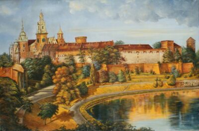 Wawel - a painting by Magdalena Żołnierek