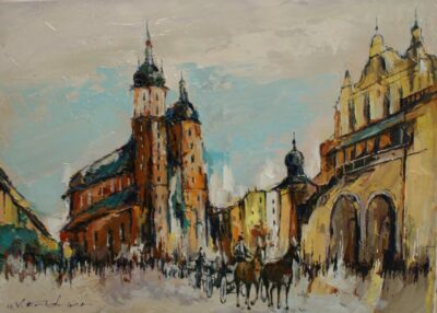 Kraków - a painting by Viktor Fridrikh