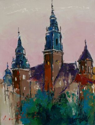 Wawel - a painting by Viktor Fridrikh