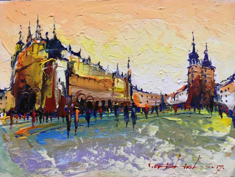 Cracow - a painting by Viktor Fridrikh