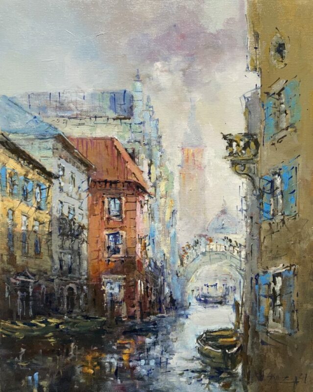 Wenecja - a painting by Włodzimierz Skuza