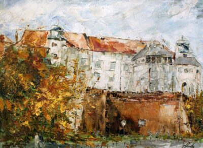 Wawel - a painting by Karolina Muszyńska