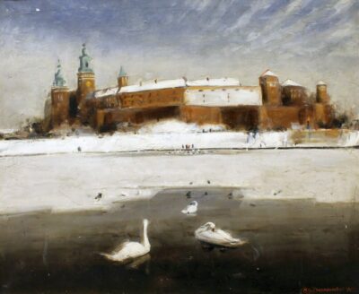 Wawel - a painting by Michał Sławomir Dobrowolski