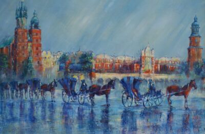 Kraków - a painting by Frydrych Danuta