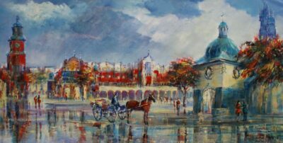 Kraków - a painting by Frydrych Danuta