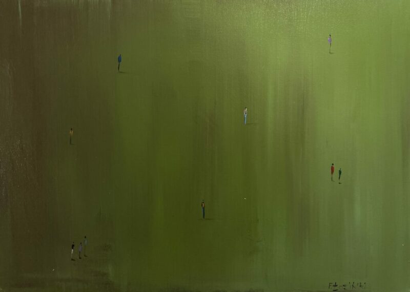 Green - a painting by Filip Łoziński