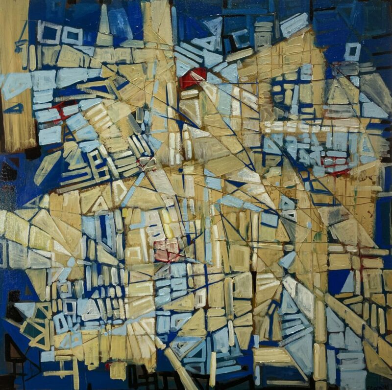 Abstraction - a painting by Filip Łoziński