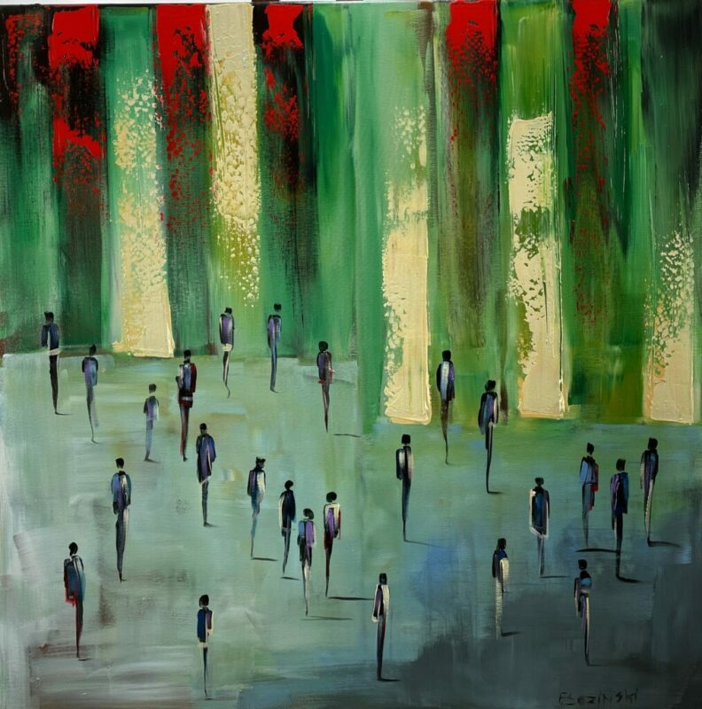 People - a painting by Filip Łoziński