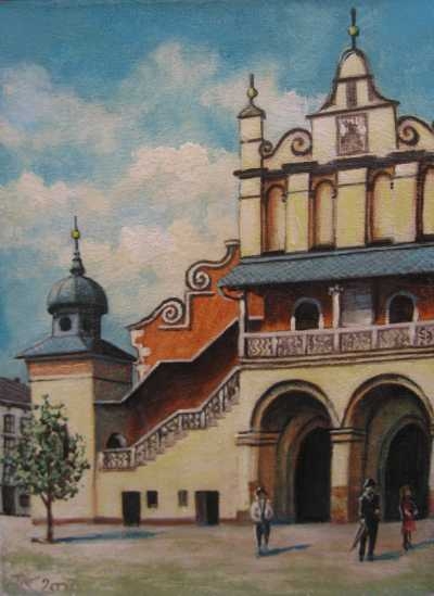 Sukiennice - a painting by Dorota Zgałówna