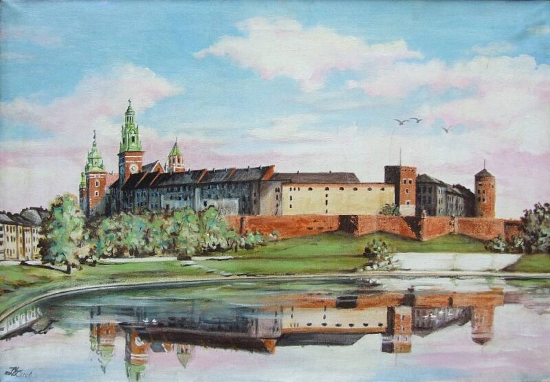 Wawel - a painting by Dorota Zgałówna