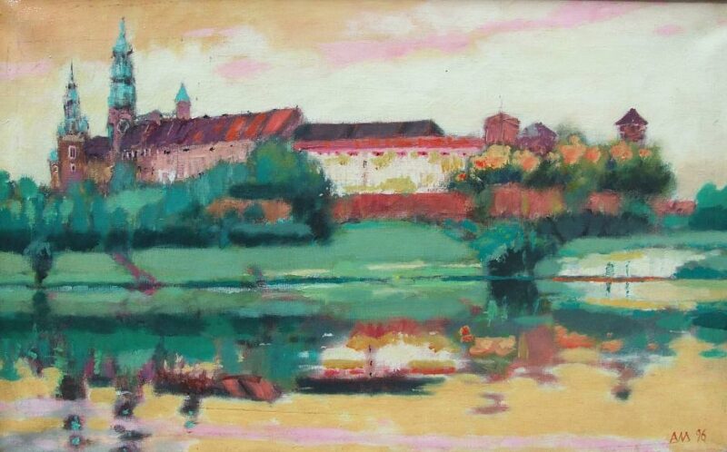 Wawel - a painting by Adam Marczukiewicz