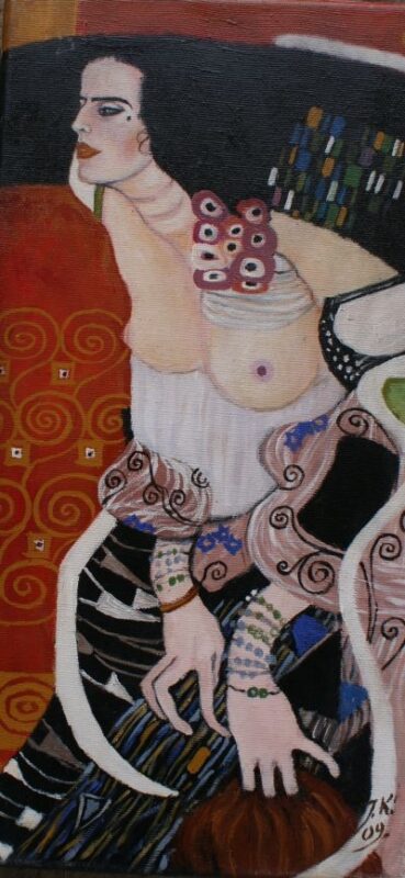 Salome - a painting by Joanna Kubicka