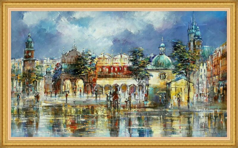 Panorama - a painting by Frydrych Danuta