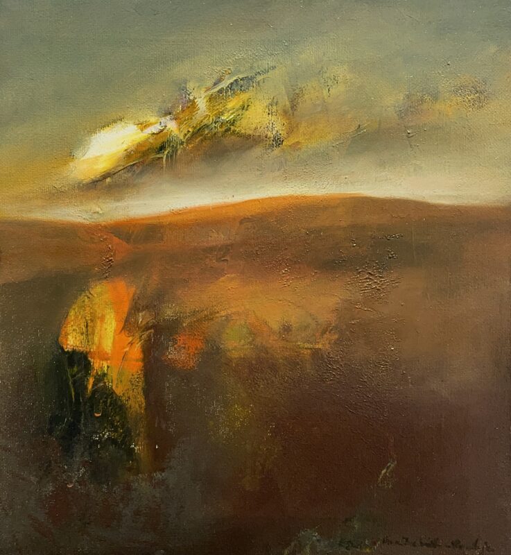 Rusty Bieszczady - a painting by Nina Zielińska-Krudysz