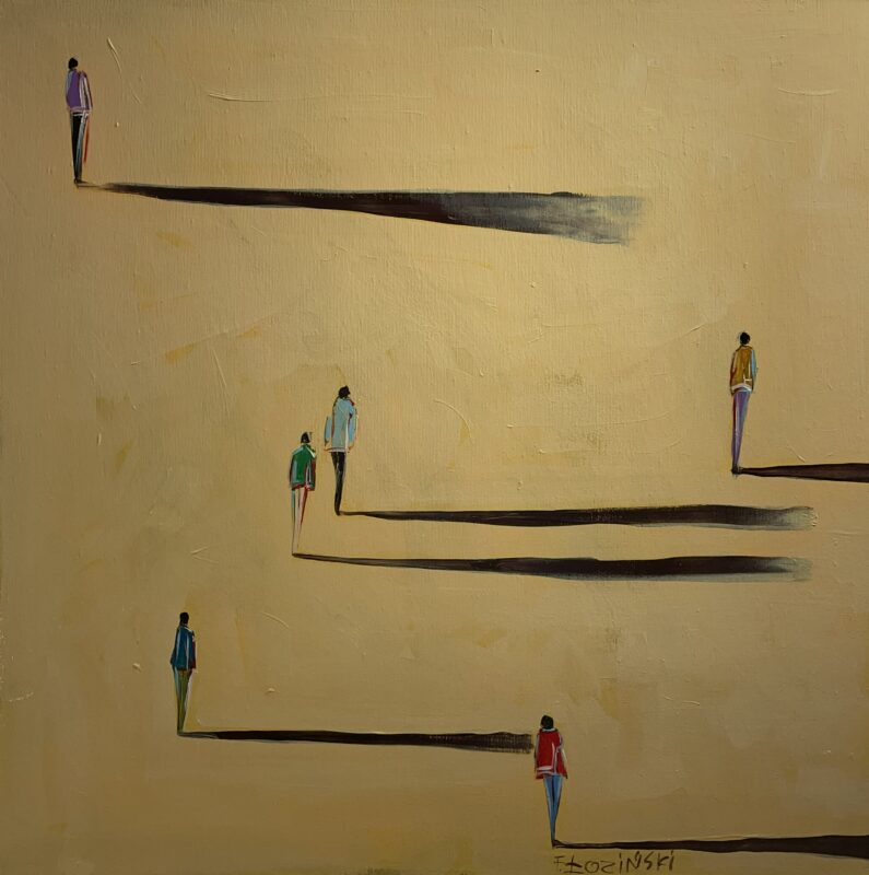 People - a painting by Filip Łoziński