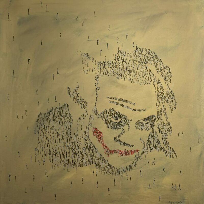 Why so serious? - a painting by Filip Łoziński