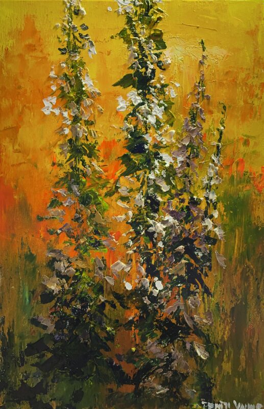 Flowers - a painting by Pentti Vainio