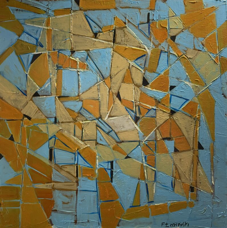 Abstraction - a painting by Filip Łoziński