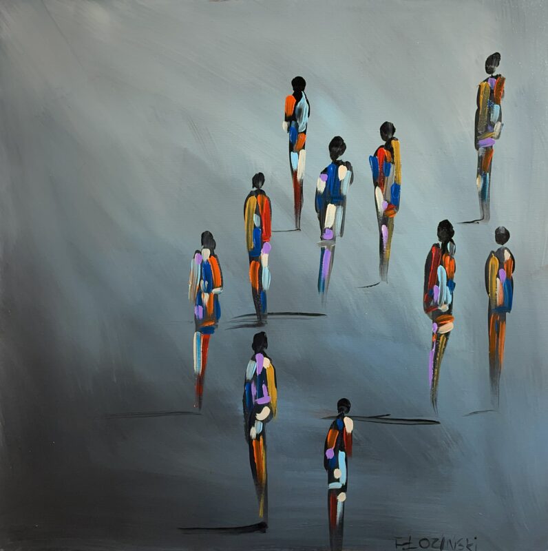 Together - a painting by Filip Łoziński