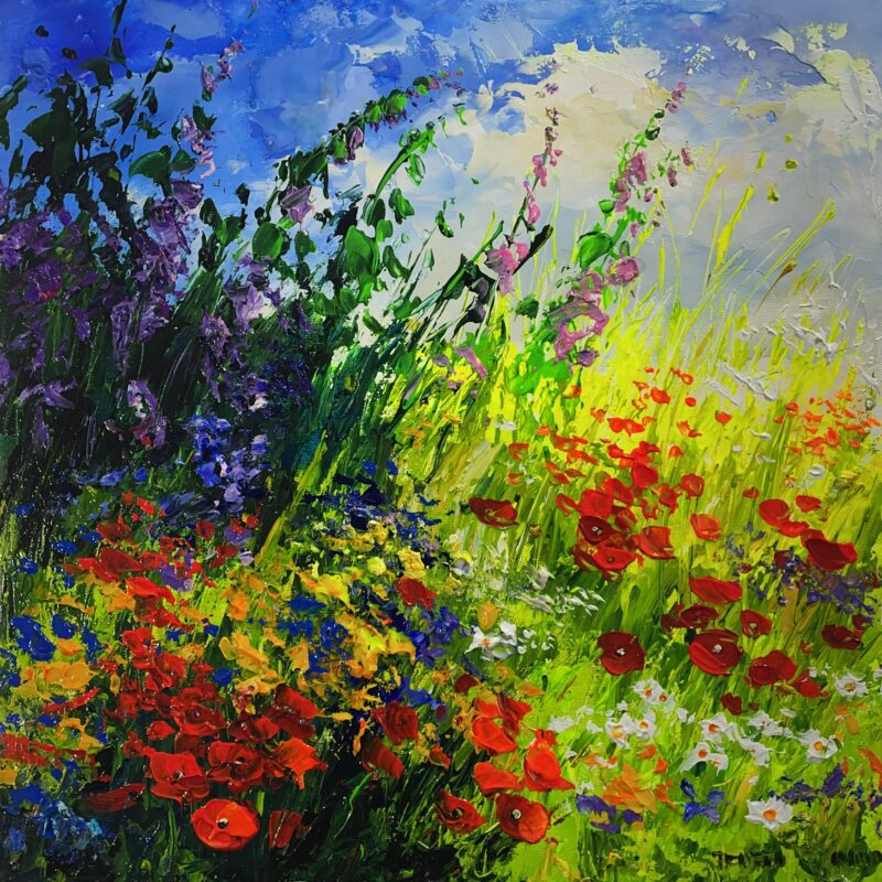 Garden - a painting by Pentti Vainio