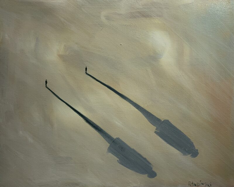 Duet - a painting by Filip Łoziński