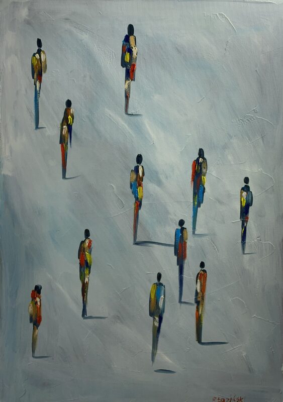 People - a painting by Filip Łoziński