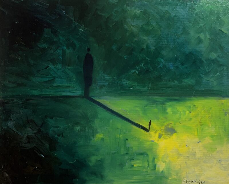 The one - a painting by Filip Łoziński