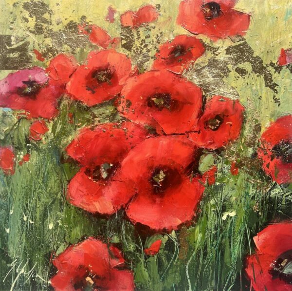 Poppies - a painting by Grażyna Mucha