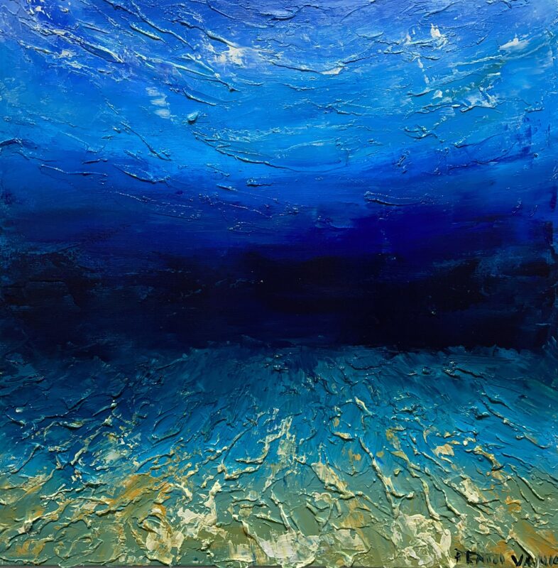 Ocean - a painting by Pentti Vainio