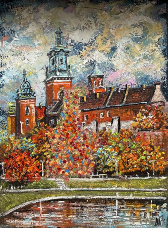 Wawel - a painting by Artur Partycki