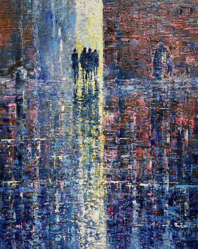 Reflections - a painting by Danuta Frydrych