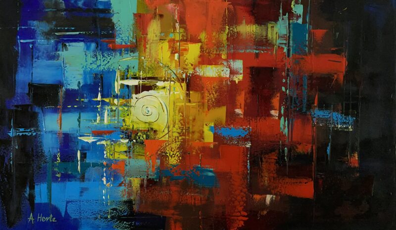 Abstraction - a painting by Anna Hertz