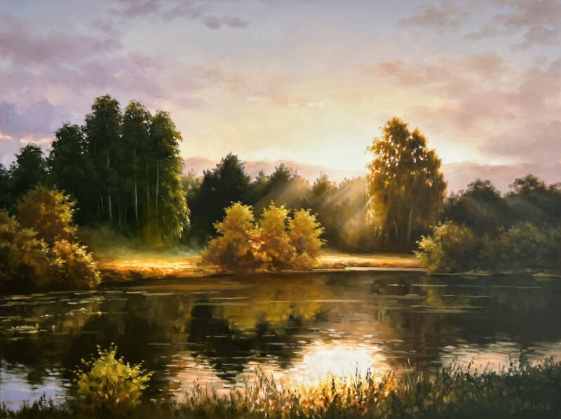 Summer - a painting by Ryszard Michalski