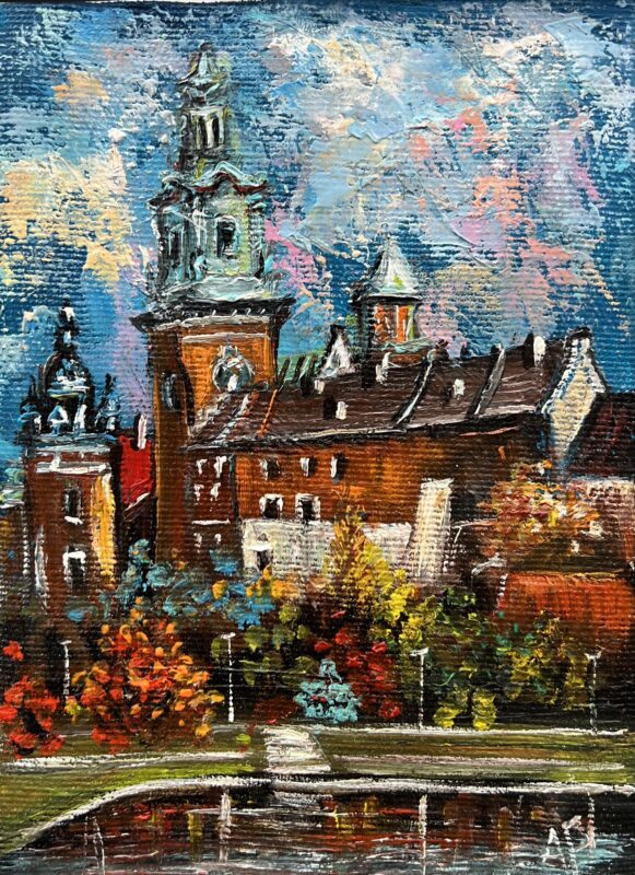 Wawel - a painting by Artur Płachta