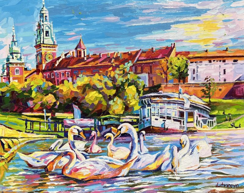 Wawel - a painting by Olga Litvinova