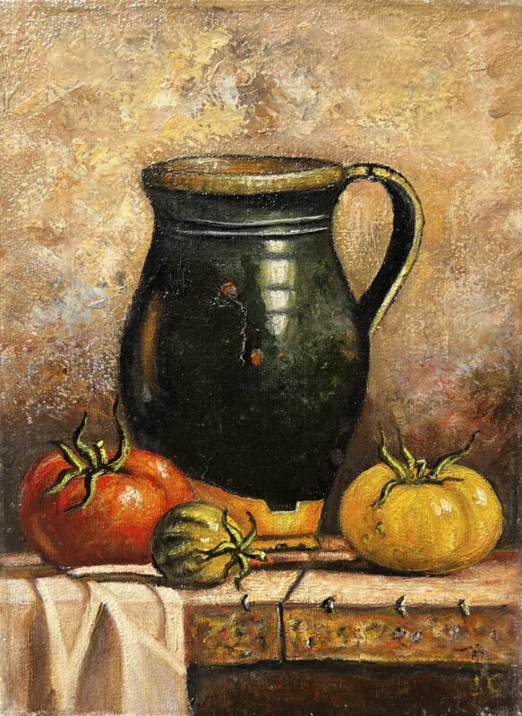 Still life - a painting by Artur Płachta